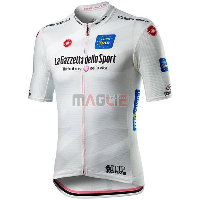 Maglia Giro d'Italia Manica Corta 2020 Bianco